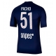 Paris Saint-Germain Willian Pacho #51 Replike Domaci Dres 2025-26 Kratak Rukav